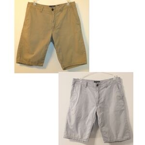 BUNDLE of TWO Men's American Rag Shorts Size 34 Slim Fit